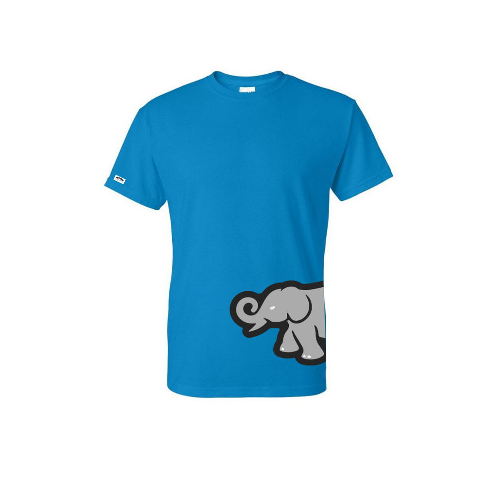 P.E. Oversized elephant tee (Blue)