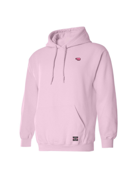 mens pink hoodie